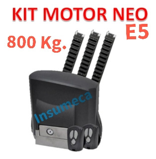 Kit Motor Portón Corredizo 800kg. Ver Descripción 