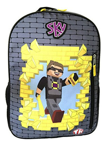 Tubo Sky Heroes Mochila 16 Pulgadas - A Estrenar - Producto 