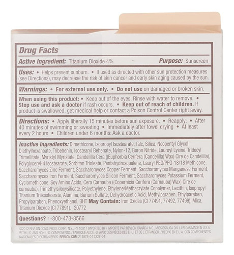 Revlon Foundation, New Complexion - Maquillaje Facial De Un