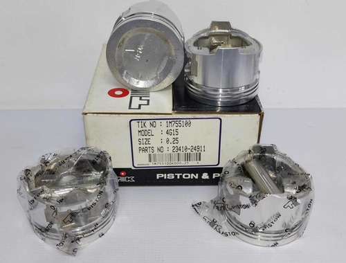 Juego De Piston Hyundai Excel 1.5 4g15 0.25(0.10) Tik