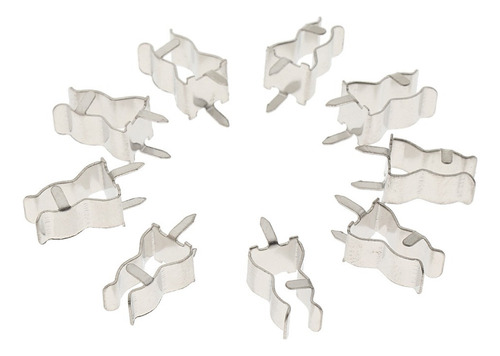 100 Unids 5x20mm Fusible Porta Clips Fusible Clamp Aleación
