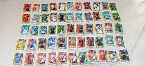 Lote 55 Figuritas Cartas Adrenalyn Liga Profesional Riquelme