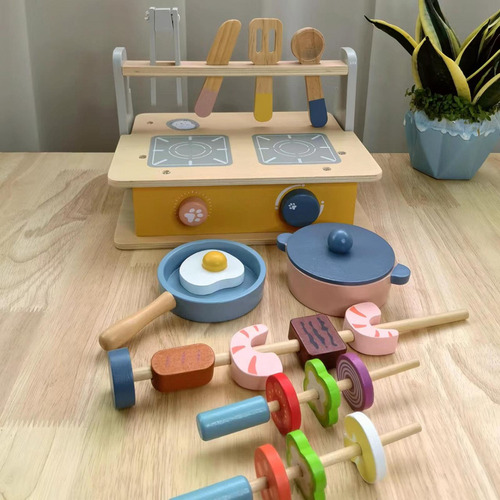 Cozinha Fogão Brinquedos Cozinha Acessórios Panelas Papel