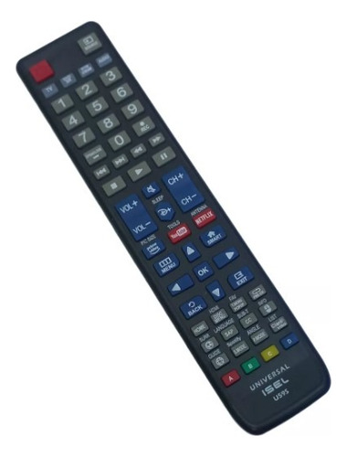 Control Remoto Universal Isel U595 Para Smart Tv