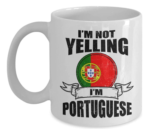 Htdesigns Taza De Café Portuguesa Con Texto En Inglés  Im N