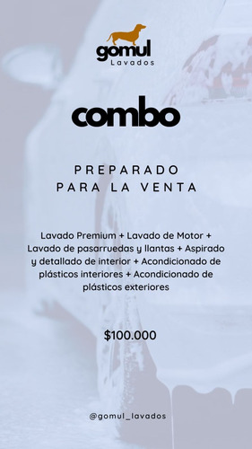 Lavados De Auto, Limpieza De Tapizados, Lustrados, Etc