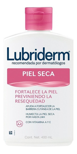 Crema Corporal Lubriderm® Piel Seca 24 horas envase de 400ml