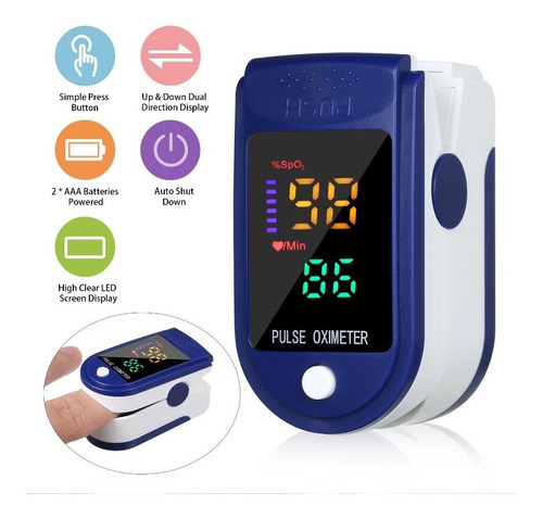 Oximetro, Pulsoximetro, Oxigeno, Cardiaco Adulto Pediatrico