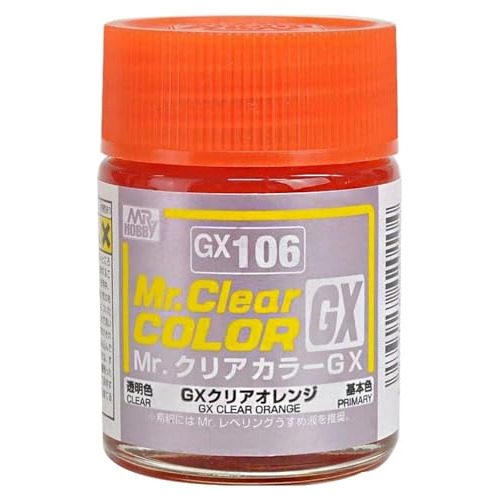 Gx106 Naranja Transparente 18ml, Gsi Mr. Color Gx