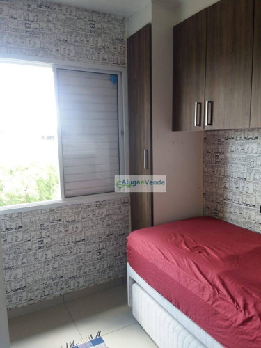 Imagem 12 de 30 de Apartamento Com 3 Dormitórios À Venda No Condomínio Parque Do Sol, 63 M² Por R$ 320.000 - Ponte Grande - Guarulhos/sp - Ap0112