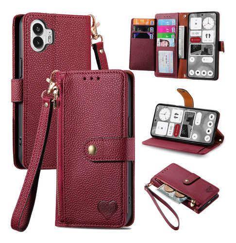 Funda Tipo Cartera Con Cremallera Para Samsung A71 A51 A41 A