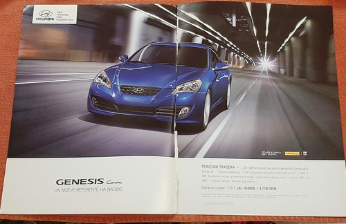 Hyundai Génesis Coupé Publicidad