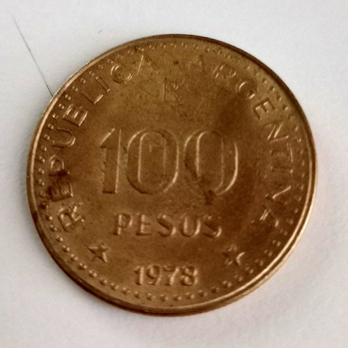 Moneda 100 Pesos  ---san Martin