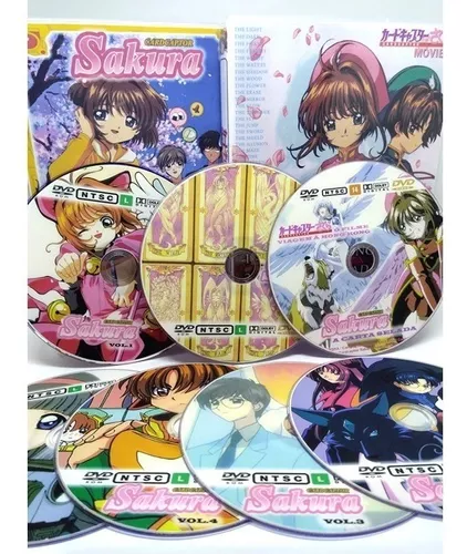 Sakura Card Captor Box Bluray Completo Dublado Full Hd