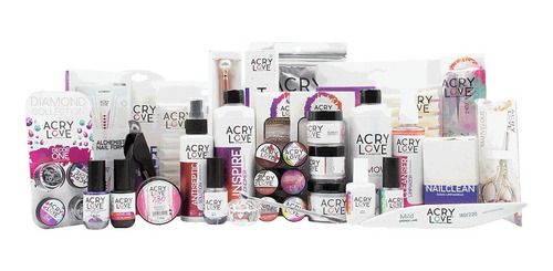 Acrylove -kit Prof Premium Acrylic Iii Incluye 2 Bolsos