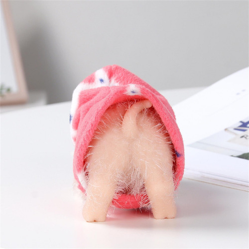 Porco Reborn Brinquedo Bonito Animal Reborn Mini Boneca De