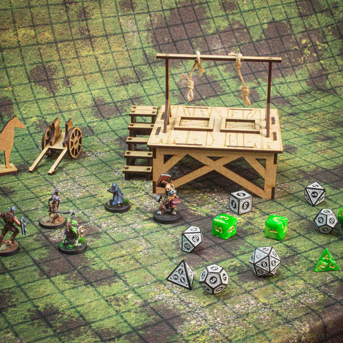 Forca Do Juízo Final - Cenário - Rpg