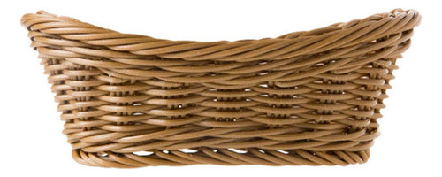 Cesta Ovalada De Mimbre Tejida Para Pan, 6 Unidades, Cesta