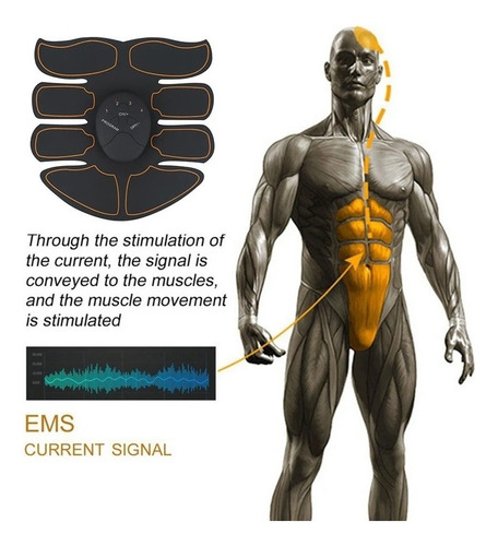 New Masajeador Muscular 5 En 1 Electroestimulador Ems