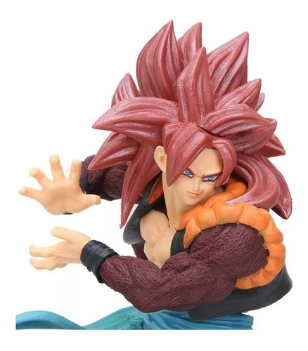 Muñeco O Figura Goku Gogeta Fase 4 Kameha 22 Cm En  Caja 