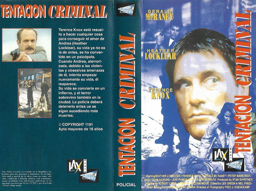 Tentacion Criminal Vhs City Killer Heather Lockle