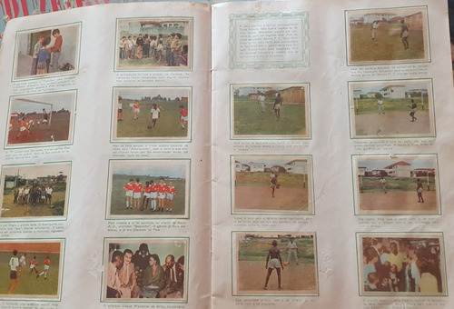 Album De Figurinhas Instantaneos De Pelé 1965 Completo (Usado)