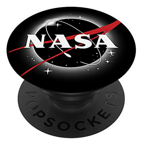 Popsockets Popgrip Eclipse Total Del Sol Con Logo De La Nasa