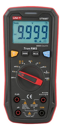 Ut60bt Multimetro Bluetooth 1000v 10a Ac-dc Ohm Comprobador