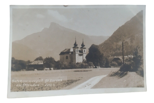 Austria Foto Postal Salzkammergut St. Lorenz Am Mondsee