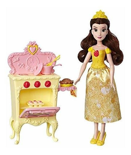 Princesa De Disney Belle Con Cocina Muñeca