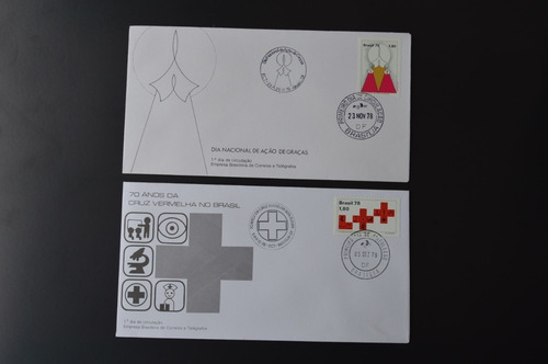 Imagem 6 de 6 de 12820 12 Fdc Oficiais Ect 1978 Conforme Fotos