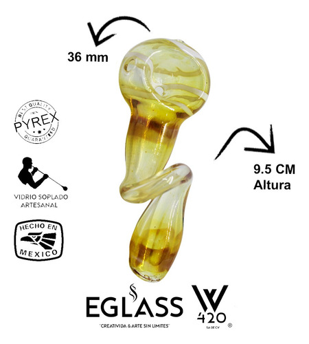 25pz Bong Cuchara Espiral Térmica