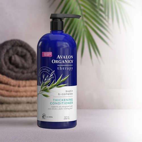 Avalon Organics Acondicionador Con Complejo B - Biotina 32oz