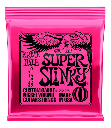 Encordado .010 Ernieball Guitarra Electrica Guitaroutlet