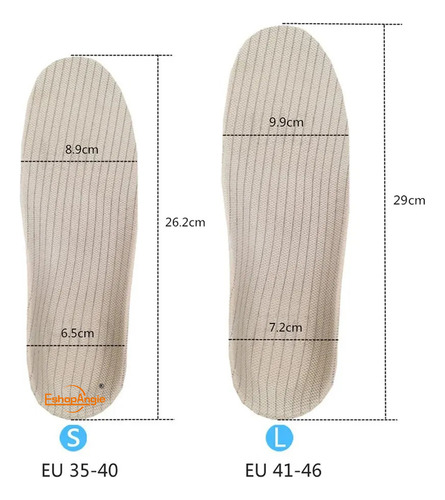 Plantillas Ortopédicas Premium Para Fascitis Plantar -unisex Eshopangie