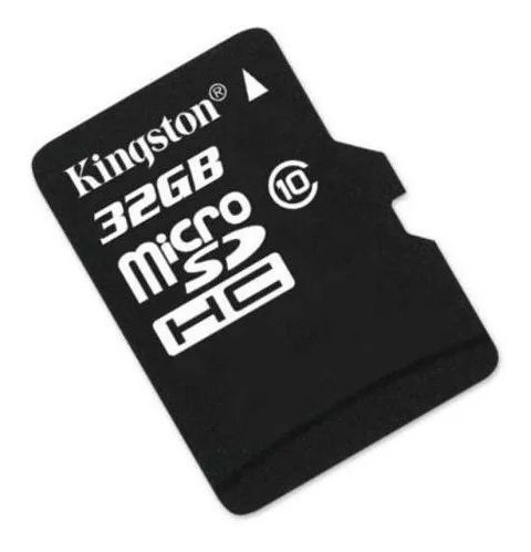 Cartao De Memoria Kingston Micro Sd 32gb Class 10 - Preto