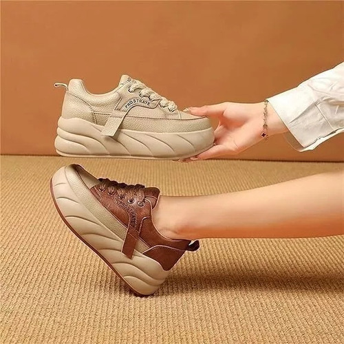 Zapato Ortopédico Casual Y Cómodo Con Plataforma For Mujer