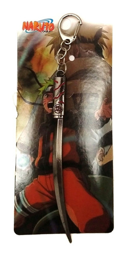 Naruto Armas Kunai Llavero Metálico En Blíster 
