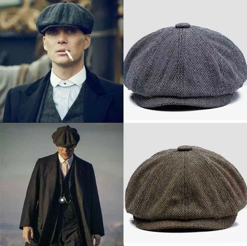 Imagen 7 de 10 de Boina Peaky Blinders Inglesa Irlandesa Gorra Gatsby Newsboy