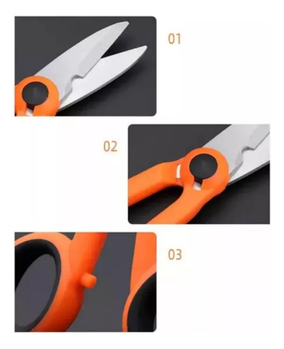 Jairtienda Acero Inoxidable Tijera Para Cortar Fibra Optica Modelo