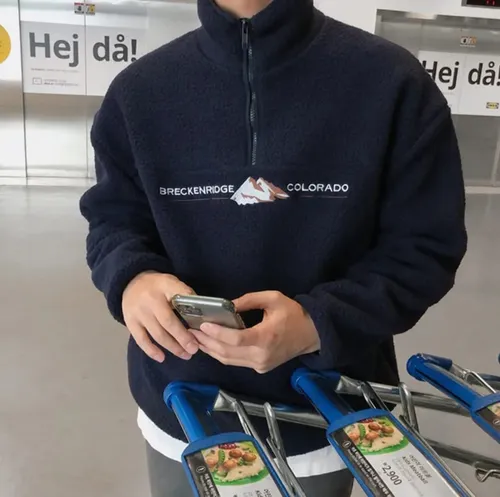 Sudadera Casual Con Estampado Polar Para Hombre Y Mujer