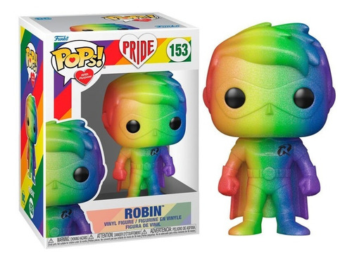 Funko Pop! #153 - Dc - Pride Robin - Nuevo !