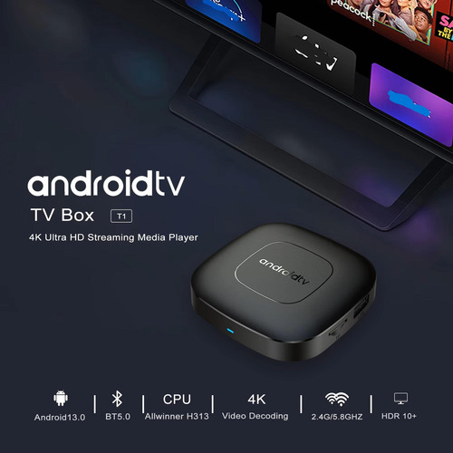 Smart Android Tv Box Mortal T1 5g Negro