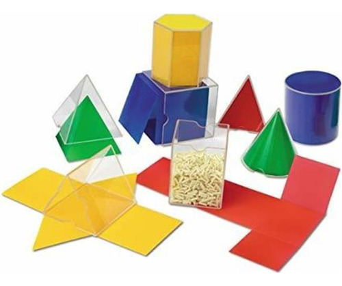 Learning Resources Folding Geometric Shapes, Geometry/math H