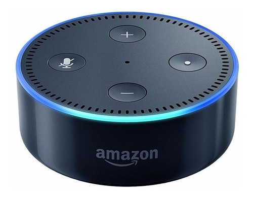 Imagen 1 de 3 de Amazon Echo Dot 2nd Gen con asistente virtual Alexa black 110V/240V