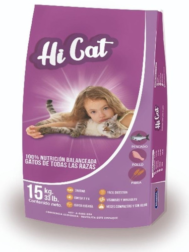 Croquetas Hi Cat 15 Kgs