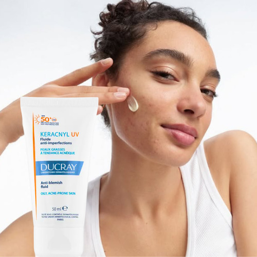Ducray Keracnyl Uv Fluido Antiimperfecciones 40 Ml