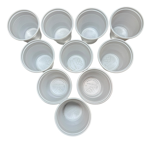 Vasos Descartables 110cc X 100 Para Odontólogos Consultorios