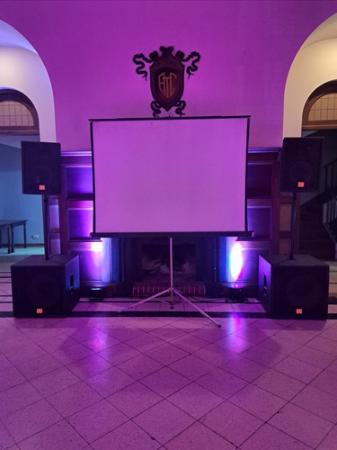 Servicio De Dj, Alquiler De Sonido E Iluminacion, Pantallas