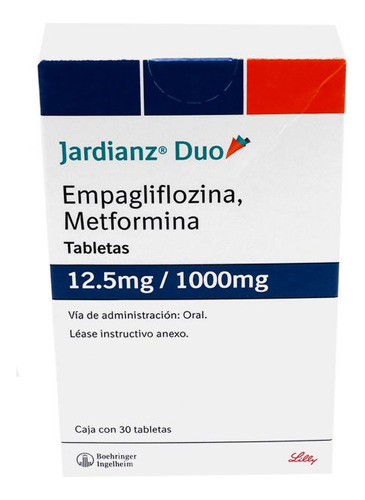 Jardianz Duo 12.5 Mg / 1000 Mg 30 Tabletas